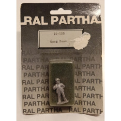 Ral Partha 20-108 Gang Boss Miniatura Metallo Call of Cthulhu Pulp Vintage MOC