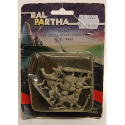 Ral Partha 02-131 Dae-Shiru Skirmishers R Kerr Metallo Blister Vintage MOC RPG