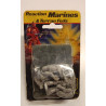 Rafm Reaction Marines 5035 Destructor Miniatura Metallo Sci-Fi Vintage MOC