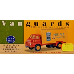 Bedford S Type Van - Truck Camion - Commercial Vehicle Vanguards Lledo 1:64