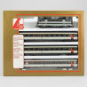 LIMA H0 149702 Set AUBRAC SNCF Locomotiva BB 9514 + 3 Carrozze CORAIL Bar BOX
