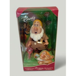 Disney Princess Snow White Sneezy Eolo Figurine Doll In Box Vintage Original