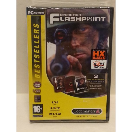 Operation Flash Point Fantastici 3 Giochi Windows XP Pc-Cd Rom Codemaster