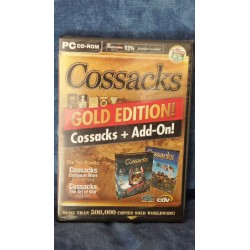 Cossacks + Add on PC CD Rom Windows XP Strategy Games Videogame