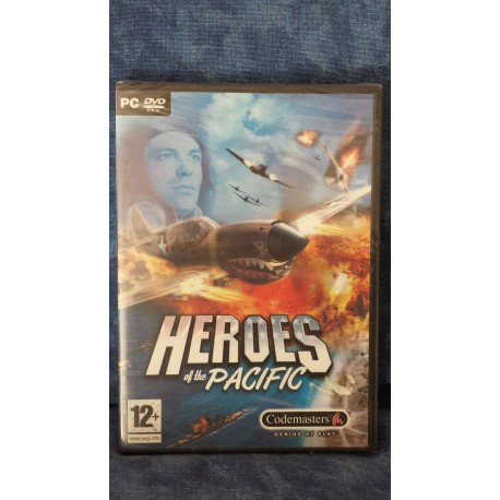 Heroes of the Pacific Pc DVD Windows XP Codemaster Videogame Simulator