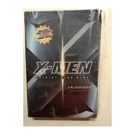 X-MEN ANIMATION TRADING CARD GAME - 2 player set - 2001 BY WI -  Inglese 
