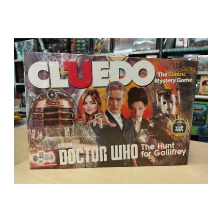 Cluedo BBC Doctor Who The Hunt For Gallifrey Edizione Inglese Hasbro