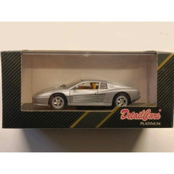 Detail Cars Platinum 1/43 Ferrari 512 M 1995 Silver Art 322 Diecast Model Boxed