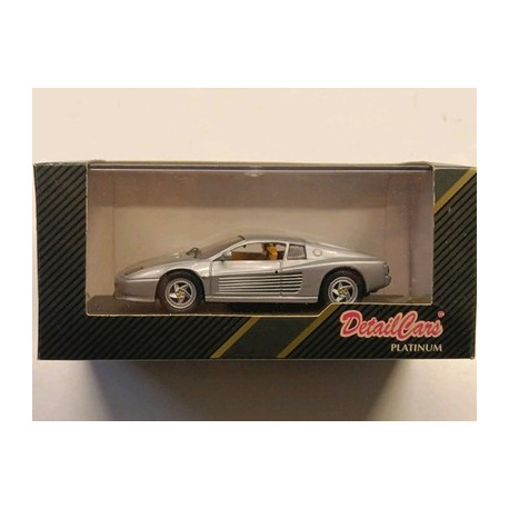 Detail Cars Platinum 1/43 Ferrari 512 M 1995 Silver Art 322 Diecast Model Boxed