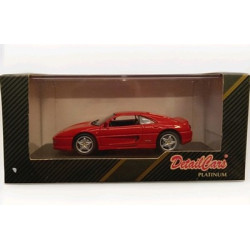 Detail Cars Platinum 1/43 Ferrari F 355 1994 Coupe Red Art 290 Diecast Model Box