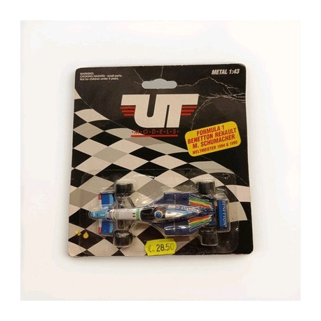 UT Models 1/43 F1 Benetton Renault B195 M Schumacher World Champion 1995 Blister