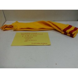 Calzettoni Calcio con staffa taglia unica  colore Giallo Seb Sport Vintage