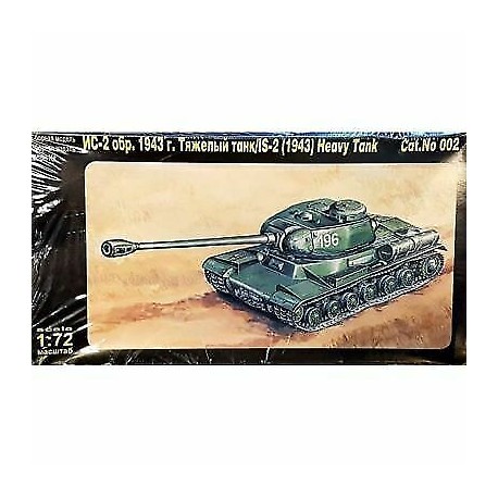 IMP - WWII RUSSIAN TANK IS2 1943 - 1/72 Plastic Model KIT