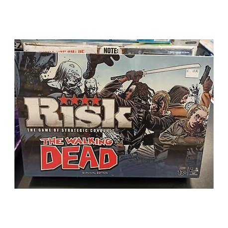 Risk The Walking Dead Gioco da Tavolo in Inglese Hasbro