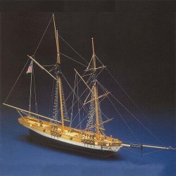 Modellismo navale in legno - 1812 Baltimore Schooner Lynx - in legno Mantua