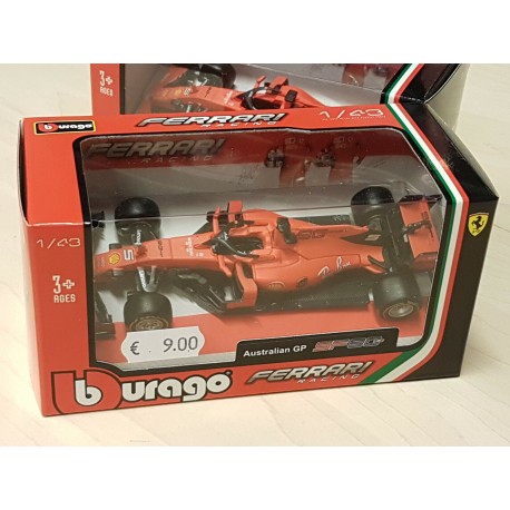 Ferrari Australian GP SF90 Ferrari Racing  Die Cast Model 1/43 Burago 