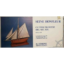 Modellismo Navale Seine Honfleur - Il Timone Monza - Model Kit-1:50  62x56x25cm