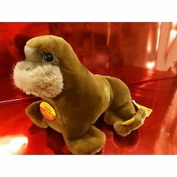 Steiff  - Wally - Tricheco - Peluches  - Vintage - 16cm. - 1980