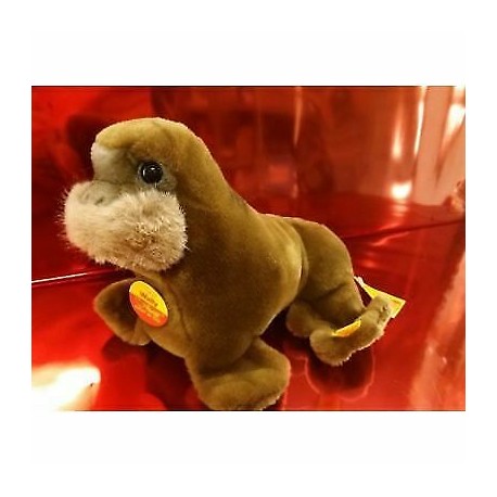 Steiff  - Wally - Tricheco - Peluches  - Vintage - 16cm. - 1980