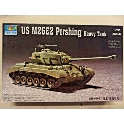 US M26E2 Pershing - 07299 - Tank - Plastic Model Kit 1/72 - Trumpeter 