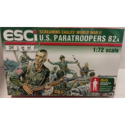 US Paratroopers Miniatures Soldatini 1/72 Plastic fig. Esci/Ertl P-209