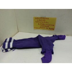 Calzettoni Calcio con staffa taglia unica  colore Blu Seb Sport Vintage