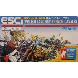 Waterloo 1815 - Polish Lancers French Cavalry plastic miniatures 1/72 ESCI P218