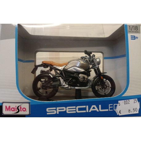 BMW R nineT Scrambler - 1:18 Die Cast Metal Motorcycles - Maisto