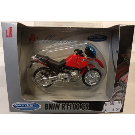BMW R1100 GS - 1:18 Die Cast Metal Motorcycles - WELLY