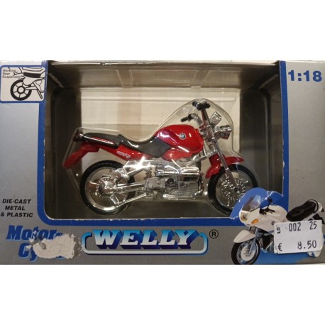 BMW R 1100 R - 1:18 Die Cast Metal Motorcycles - WELLY
