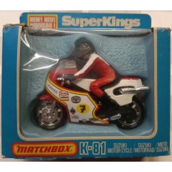 Suzuki Racing - K81 - 1:18 Die Cast Metal Motorcycles - Matchbox vintage 1980