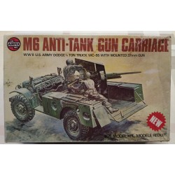 DODGE WC56 - M6 Anti-Tank Gun Carriage US - Scala 1/32 Plastic Model Kit Airfix