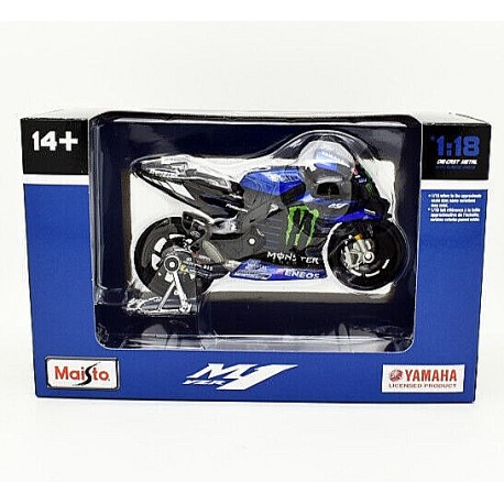 Yamaha Moto GP VZR M1 2021 Franco Morbidelli N.21 -  1/18 Maisto