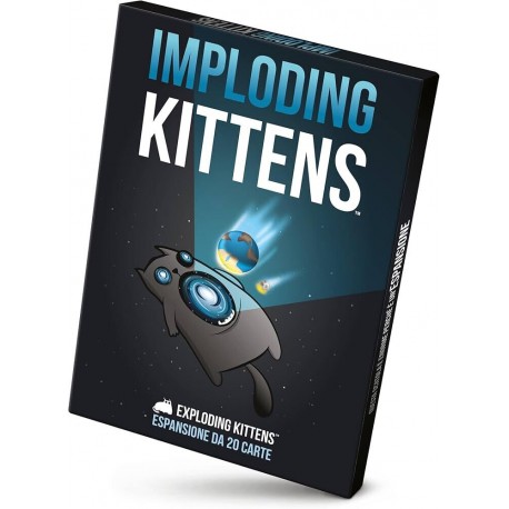 Imploding Kittens exp. x Exploding Kittens  - gioco in italiano - Asmodee