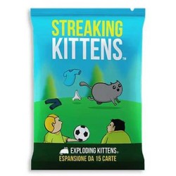 Streaking Kittens exp. x Exploding Kittens  - gioco in italiano - Asmodee