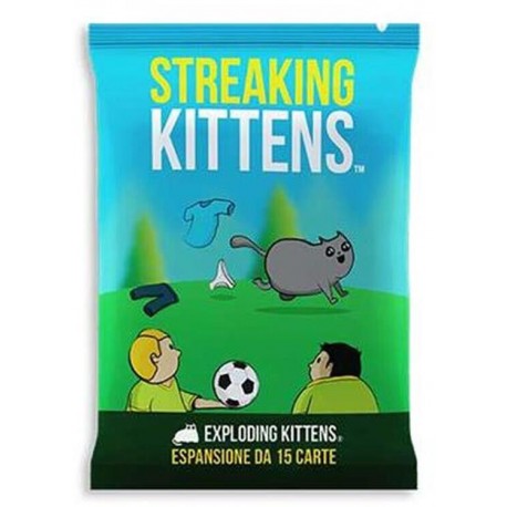 Streaking Kittens exp. x Exploding Kittens  - gioco in italiano - Asmodee