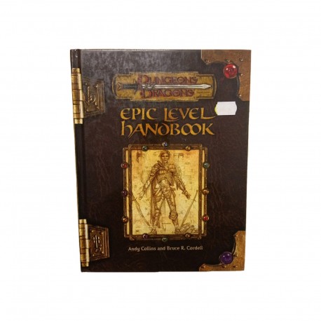D&D Dungeons & Dragons Epic Level Handbook 3.5 D20 English