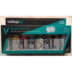 Vallejo Game Color Set WARGAMES BASIC - 8 colori acrilici da 18 ml. - Vallejo