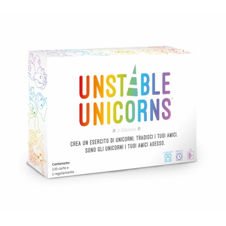 UNSTABLE UNICORNS - gioco base in Italiano - Asmodee