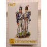 Netherlands & Belgian Infantry at Waterloo 1:72 Hat Soldatini Figures n.8096