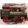 Locomotiva Giocattolo in Latta a pile '70 Made in Taiwan -12.50 inch - 32 cm.