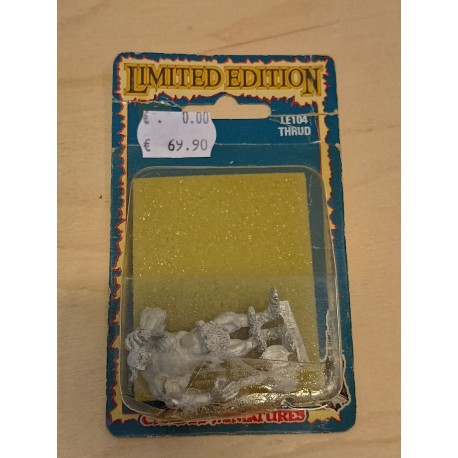 Limited Edition LE 104 Thrud Miniatures  Citadel Vintage Nuove Game Workshop GW