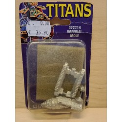 Titans 072714 Imperial Mole Miniature Vintage Nuove Games Workshop GW