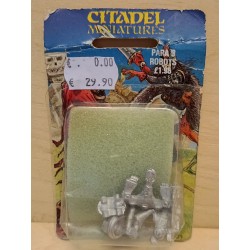 Citadel Miniatures Para 3 Robots Miniature Vintage Nuove GW