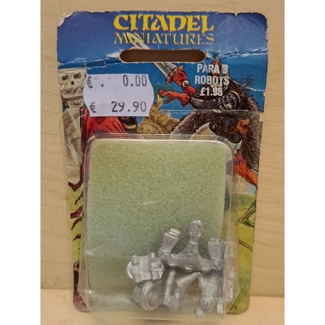 Citadel Miniatures Para 3 Robots Miniature Vintage Nuove GW