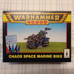 WARHAMMER 40000 40K CHAOS SPACE MARINE BIKE year 1996 Games Workshop VINTAGE