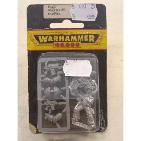 Warhammer 40000 40K - CHAOS CHAMPION Space Marine  - 1995 GAMES WORKSHOP GW