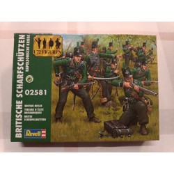 BRITISH RIFLES - Napoleonic wars plastic miniatures soldatini 1:72 Revell 02581