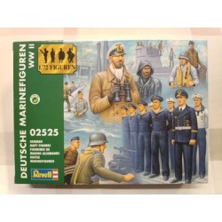 GERMAN WWII NAVY FIGURES Marina - plastic miniatures soldatini 1:72 Revell 02525