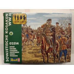 SOVIET WWII COSSAKS box 1 - plastic miniatures soldatini 1:72 Revell 02514